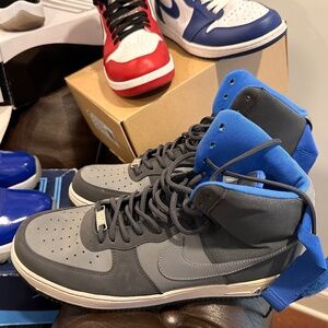 Air Force 1 Grey & Blue Jordan